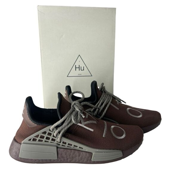 Original ADIDAS HU NMD Size 7.5 For Men Pharrell Williams’ Chocolate NWT main image 4